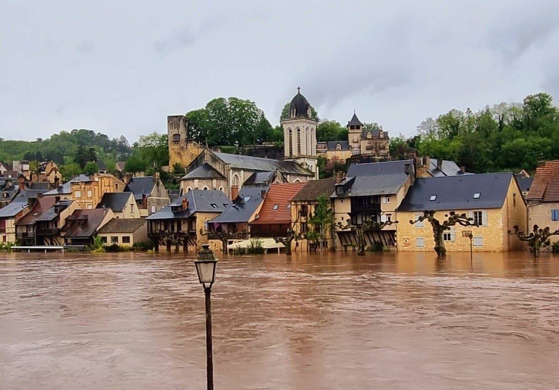 Crues et inondations dans le Sud-Ouest